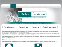 Tablet Screenshot of delca.co.za